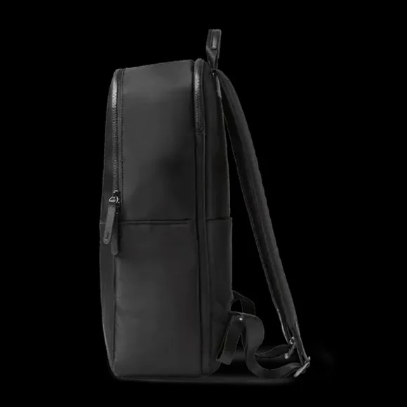 Sleek Black Men's Backpack by July - Picture 4 of 8
